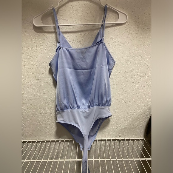 Brand New with Tag, Express Bodysuit, Medium, Baby Blue - Picture 3 of 3
